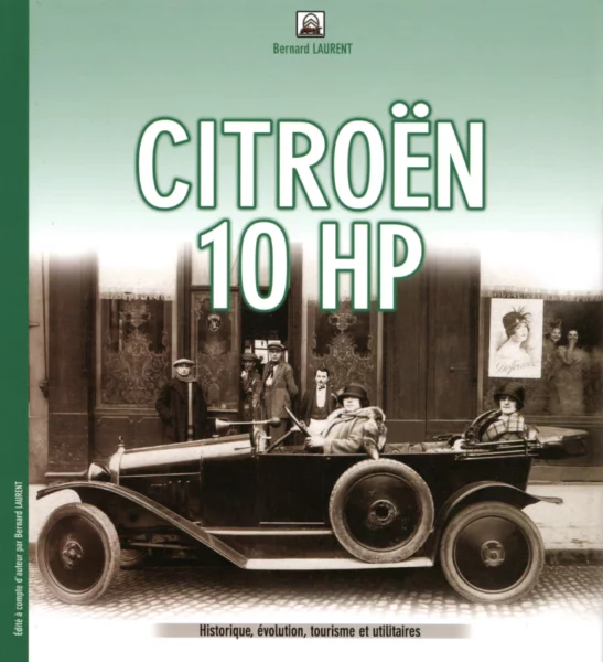 Couverture du livre sur la Citroën 10hp