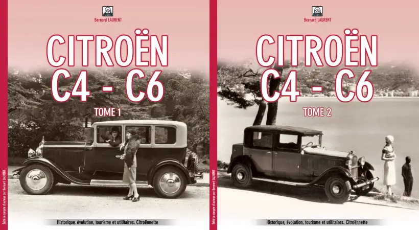 Couverture du livre sur les Citroën C4 et C6 - Tome 1 et 2