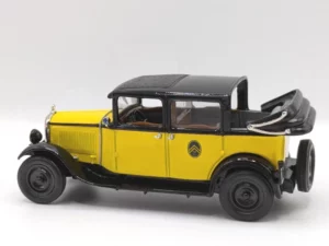 C4A Taxi Landaulet 1929 Jaune/Noir