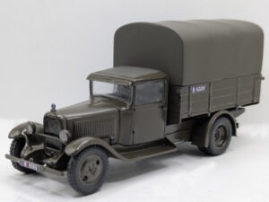 C6F-Camion bâché armée française-2.000kg - Roues jumelées 1931 - Kaki